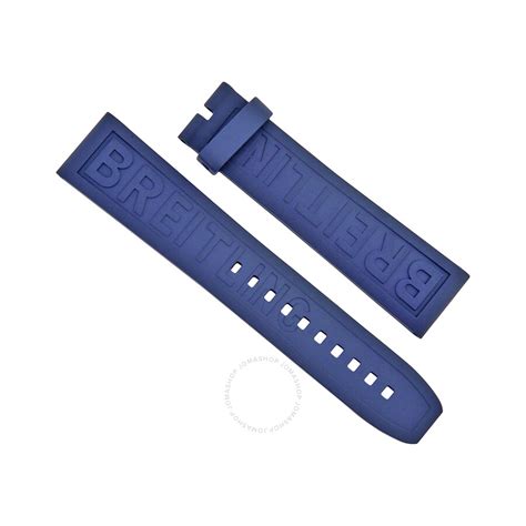 breitling rubber strap 18mm|breitling 22 20 rubber strap.